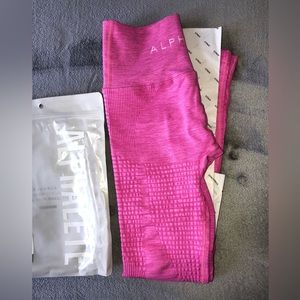 Alphalete Hot Pink Halo Leggings